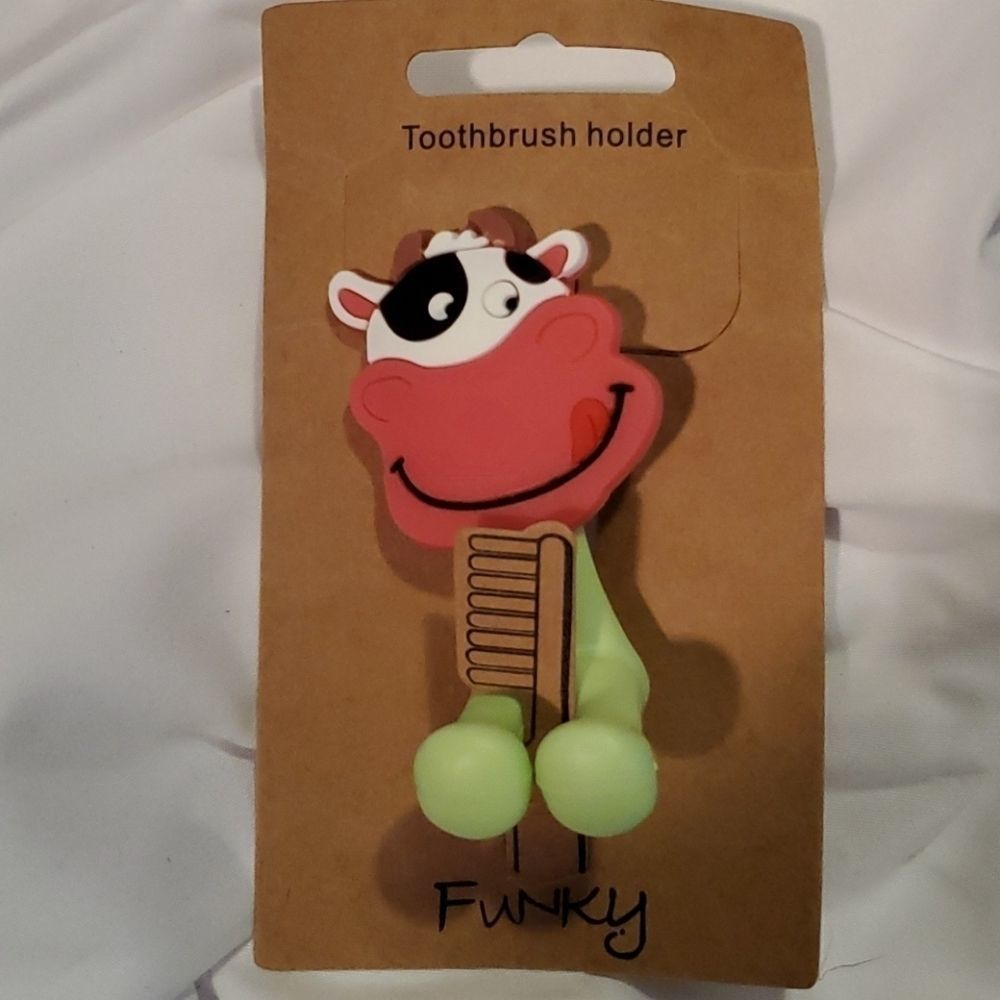 Toothbrush Holder - Cow